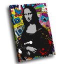 Ver imagem 1 de Quadro Monalisa Colors -- Br Artes