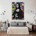 Ver imagem 3 de Quadro Monalisa Colors -- Br Artes
