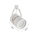 Ver imagem 3 de Spot Direcionável para Trilho Nordecor Classic Par 30 E27 Bivolt Branco 6038