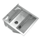 Ver imagem 1 de Tanque para Lavanderia em Aço Inox de Parede Avulso Mini com Suporte 43,8x50,6x29,4cm 32 Litros Ghel