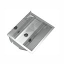 Ver imagem 1 de Tanque para Lavanderia em Aço Inox de Parede com Suporte 48 Litros 60,8x50,6x29,4cm Ghelplus