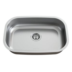 Cuba para Pia de Cozinha em Aço Inox N1 46x30x11cm com Válvula GhelPlus