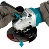 Esmerilhadeira Angular 125mm X-lock Industrial 1400w com Punho Lateral Protetor Ga5080r 220v Makita - 4