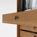 Ver imagem 6 de Guarda-Roupa Casal 100% MDF com Espelhos 6 Portas e 6 Gavetas 274cm Multimóveis Cinamomo/Off White