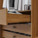 Ver imagem 3 de Guarda-Roupa Casal 100% MDF com Espelhos 6 Portas e 6 Gavetas 274cm Multimóveis Cinamomo/Off White