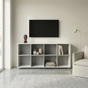 Ver imagem 2 de Nicho Organizador Horizontal Branco/cinza Cobalto - Movelbras