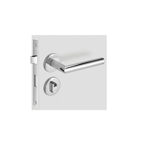 Fechadura Imab Galex Chave Externa Inox Polido