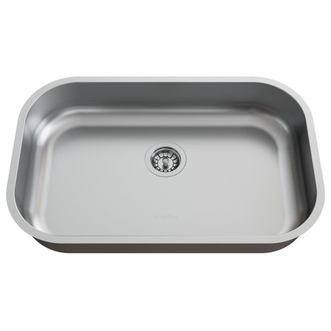 Cuba para Cozinha Inox N2 56x35x11cm com Válvula Ghelplus Ideal Cinza