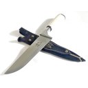 Ver imagem 1 de Faca Churrasco Picanheira Aço Inox 420 Costa e Fio C/ Bainha