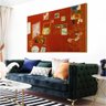 Quadro Decorativo Henri Matisse O Estúdio Ateliê Vermelho:150x100/BRANCA - 6