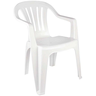 Kit 10 Cadeiras Poltronas Plásticas Branca Mor até 182kg - 2