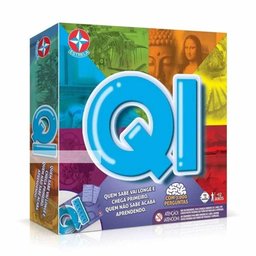 Jogo de Tabuleiro - Didático - QI - 3000 Perguntas - Estrela - 1