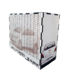 Cofre Desafio Meu Carro Dos Sonhos Meta Junte 40 Mil - 1