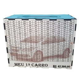 Cofre Desafio Meu Carro Dos Sonhos Meta Junte 40 Mil - 3
