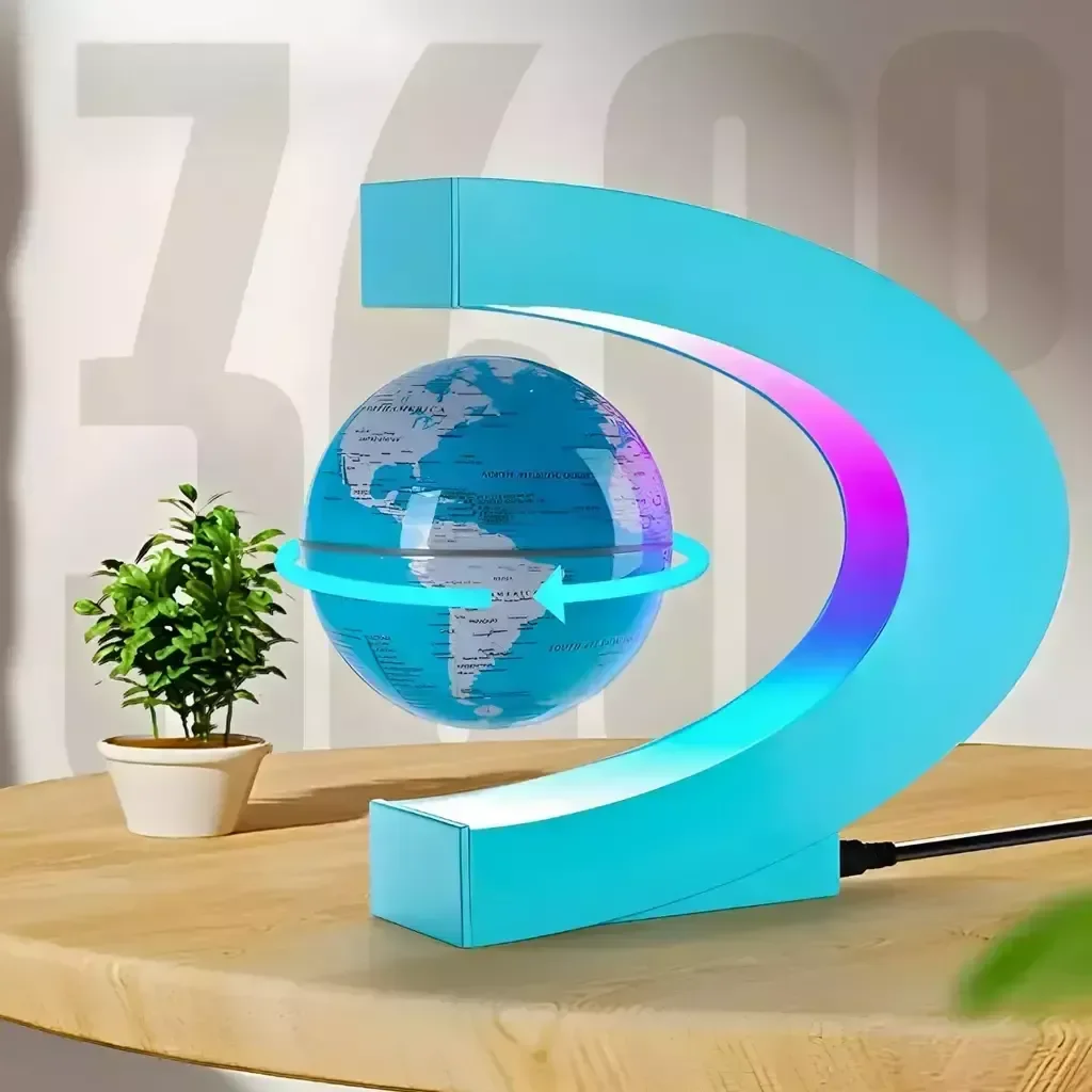 Ver imagem 3 de Luminária Antigravidade Magnético Globo Flutuante