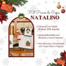 Kit de Panos de Copa Bordado Felpudo Natalino 03 Peças - Decoração Natal Guardanapo de Prato 100% Al - 4
