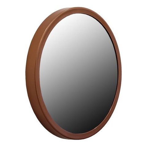 Espelho Redondo Alumínio 60cm Resistente - Cobre