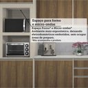 Ver imagem 6 de Cozinha Modulada Compacta 4 Peças com Tampo e Espaço para Forno e Micro-ondas Linea Luciane Móveis