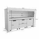 Ver imagem 5 de Organizador Infantil Com Baús Atena 100% Mdf Brinquedos