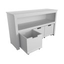 Ver imagem 2 de Organizador Infantil Com Baús Atena 100% Mdf Brinquedos