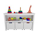 Ver imagem 1 de Organizador Infantil Com Baús Atena 100% Mdf Brinquedos