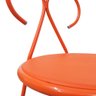 Cadeira Em Metal Colors Laranja - 2
