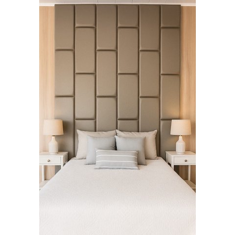 Cabeceira Estofada Adesiva Dominó 1,80 X 2,40