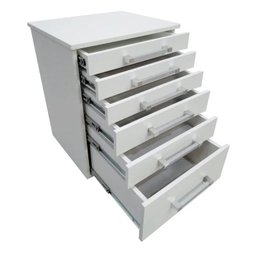 Balcão Gaveteiro Odontológico Com 6 Gavetas-armário Auxiliar - 3 Balcão Gaveteiro Odontológico Com 6 Gavetas-armário Auxiliar - 3