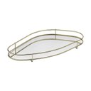 Ver imagem 1 de Bandeja Hara Fence Orgânica Base Espelhada 41 X 23 Cm:dourada