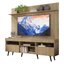 Rack Retrô com Painel e Suporte TV 65