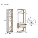 Ver imagem 3 de Módulo para Closet 6 Prateleiras 3 Gavetas
