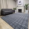 Tapete Carpete Sala Quarto Elegante Geométrico 2,00 X 3,00 - Cor Cinza - 3