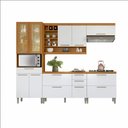 Ver imagem 6 de Cozinha Modulada 05 Peças Armário Geladeira Burguesa Premium em Mdf Nesher