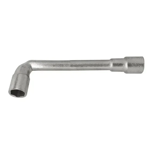 Chave Vazada Biela Curta em L com Furo 2 Bocas Sextavada Fertak Tamanho: 16x16 mm