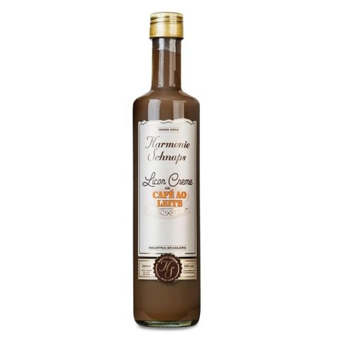 Licor Harmonie Schnaps Café Ao Leite 500ml