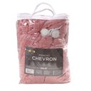 Ver imagem 5 de Poncho Daju Chevron Tamanho Único Rosa