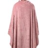 Poncho Daju Chevron Tamanho Único Rosa - 2