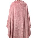 Ver imagem 2 de Poncho Daju Chevron Tamanho Único Rosa