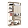 Módulo para Closet 2 Portas 3 Gavetas  - 1