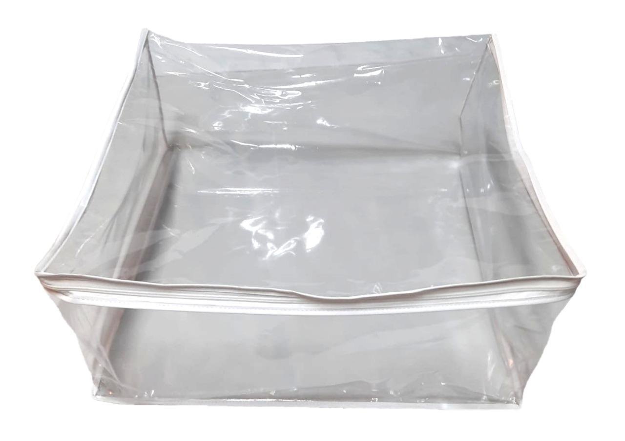Kit 10 Saco Organizador Closet Edredon Cobertor Pvc Ziper | MadeiraMadeira