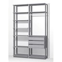 Ver imagem 3 de Módulo para Closet 6 Prateleiras 3 Gavetas 
