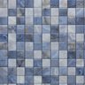 Papel de Parede Azulejo Clássico Tons de Azul - 3,30x0,50m - 1