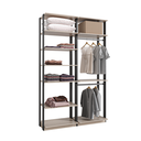 Ver imagem 2 de Módulo para Closet 6 Prateleiras 2 Cabideiros 