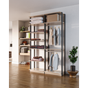 Ver imagem 1 de Módulo para Closet 6 Prateleiras 2 Cabideiros 