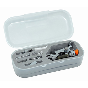 Kit de Calcadores para Pregas Bordado Zigzag Rolete 8 Peças - Cy-008 66002