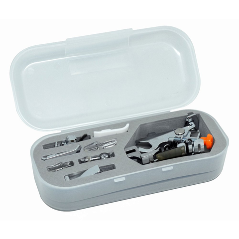 Kit de Calcadores para Pregas Bordado Zigzag Rolete 8 Peças - Cy-008 66002