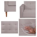 Ver imagem 7 de Sofá 3 Lugares 200cm Dior Branco Gelo