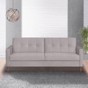 Ver imagem 1 de Sofá 3 Lugares 200cm Dior Branco Gelo