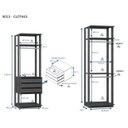 Ver imagem 4 de Módulo para Closet 3 Cabideiros 3 Gavetas 