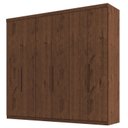 Ver imagem 2 de Guarda Roupa Casal Evidence Plus 6 Portas de Bater 4 Gavetas Marrom/Jacarandá